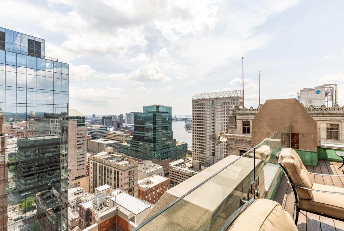 2B 2Ba Luxury Downtown Suite Rooftop Deck & Gym Baltimore Kültér fotó