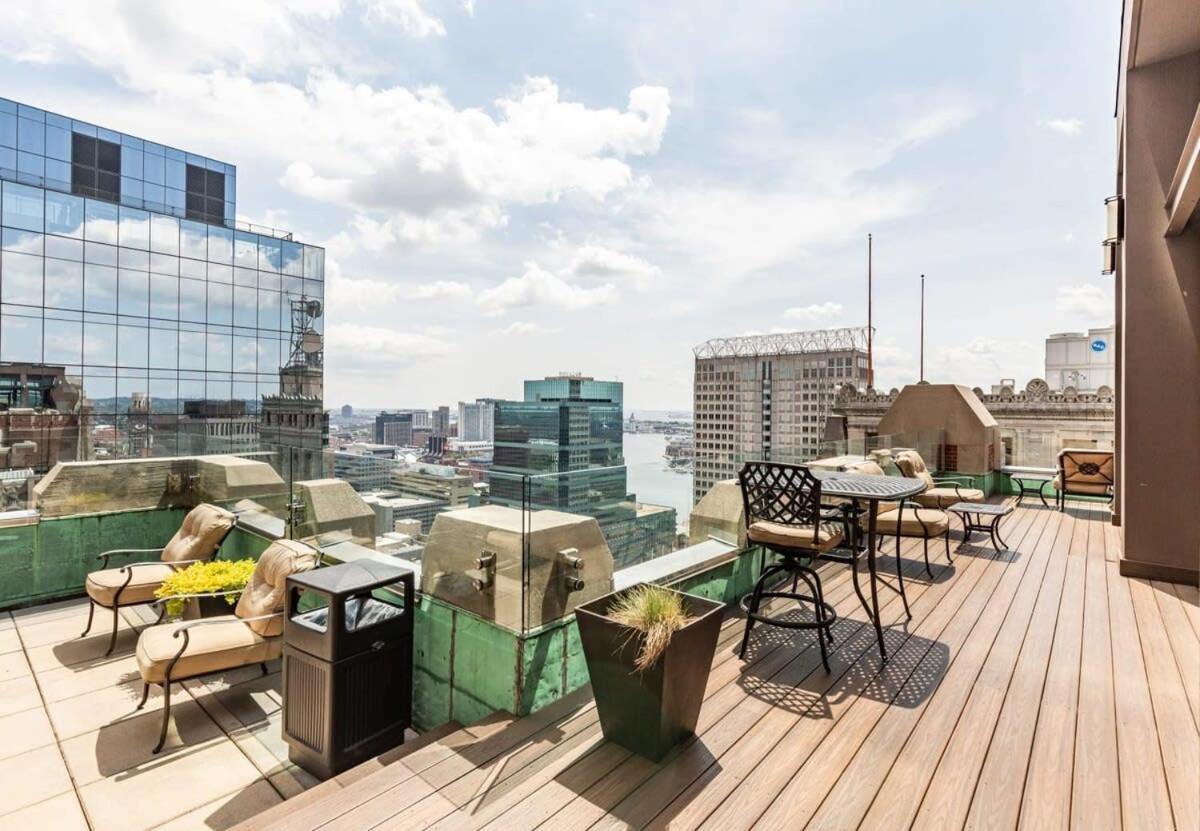 2B 2Ba Luxury Downtown Suite Rooftop Deck & Gym Baltimore Kültér fotó