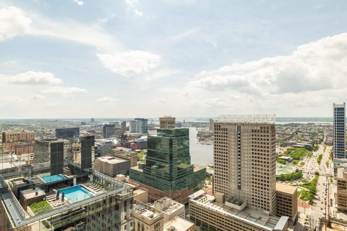 2B 2Ba Luxury Downtown Suite Rooftop Deck & Gym Baltimore Kültér fotó